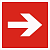 Знак F01-01 200*200 "Направляющая стрелка" пленка ФЭС в Якутске